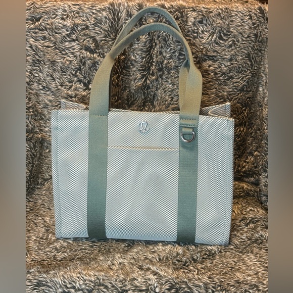 lululemon athletica Handbags - Lululemon Two-Tone Canvas Tote 10L
